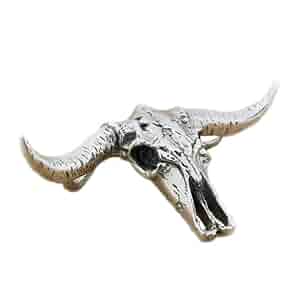 シルバー925 牛 ペンダント 約3.2cm neck-1455-15.jpg